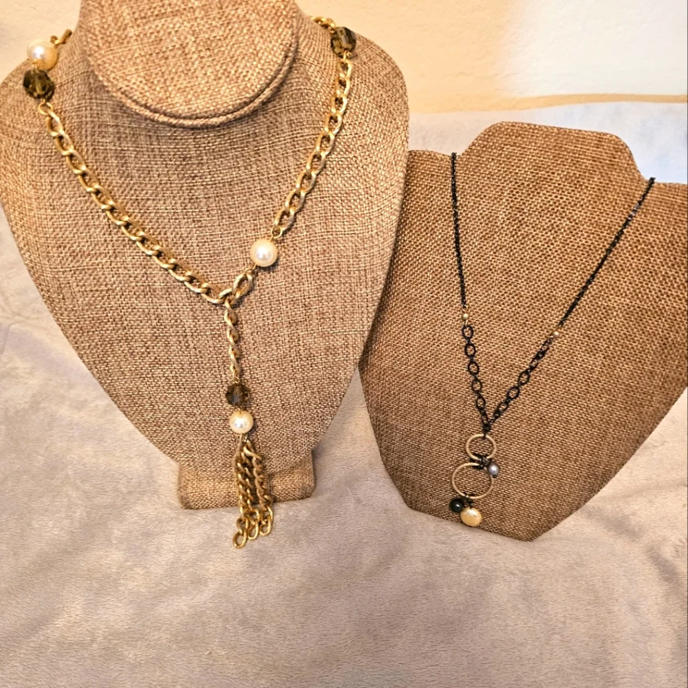2 Lia Sophia Necklaces